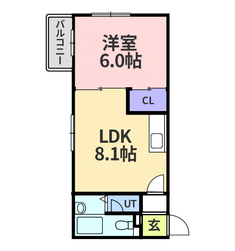 アミカ間取り図