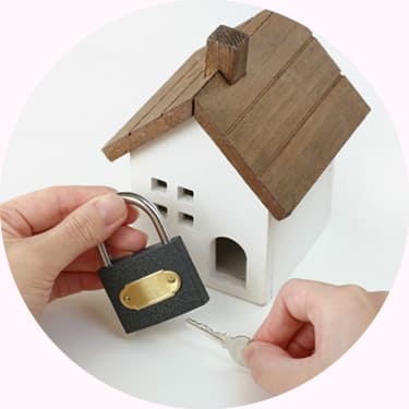 全室鍵付き個室